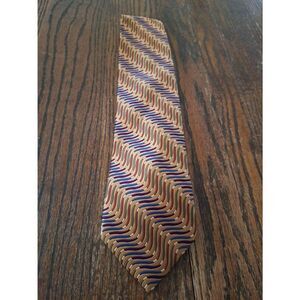 New Harken Silk Handmade Mens Dress Neck Tie Gold Blue Grey Tan Wine